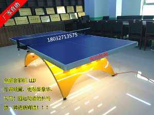 金彩虹乒乓球臺（帶LED燈）